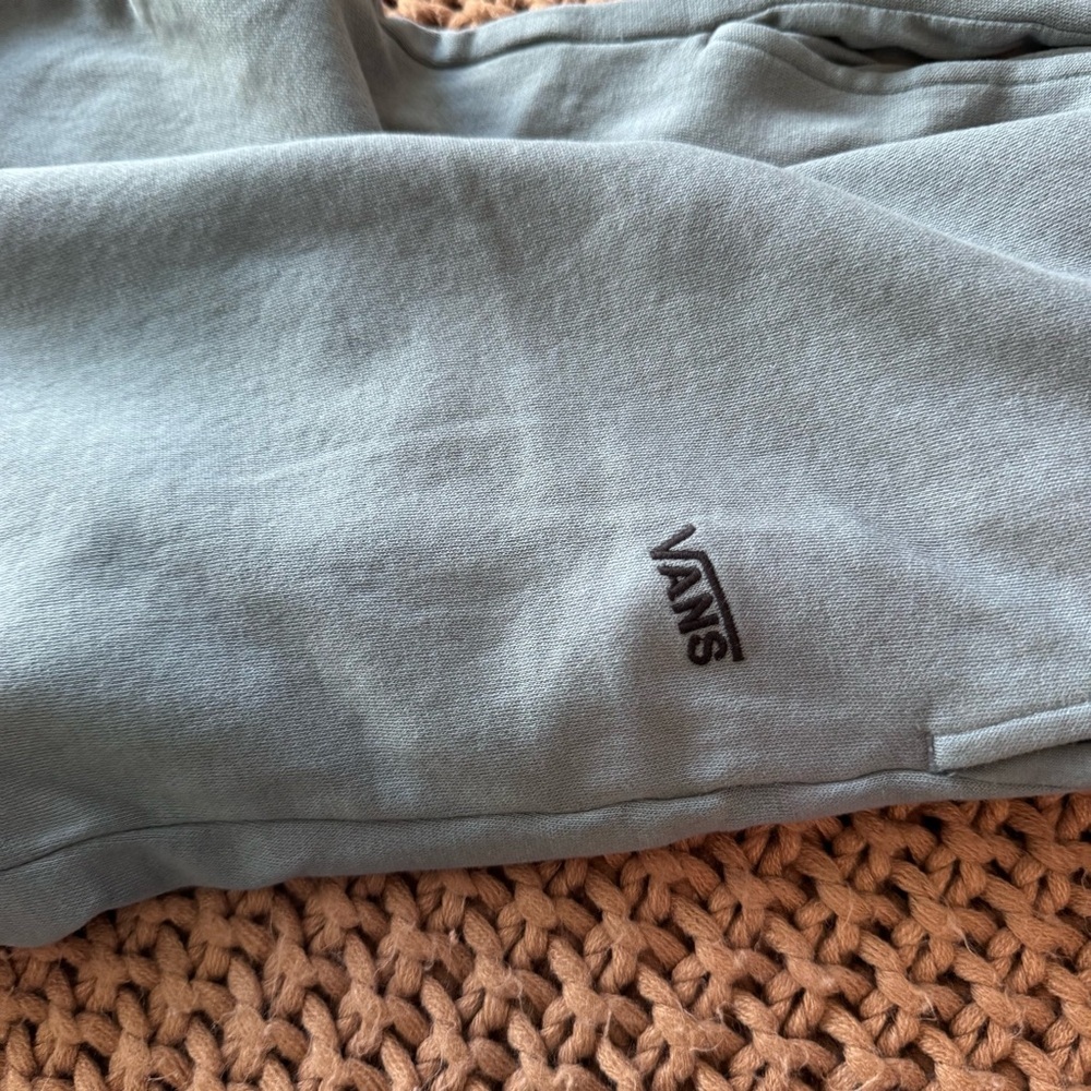 Vans Blue Gray Fleece Jogger Sweatpants Size M Unisex - Picture 5 of 7